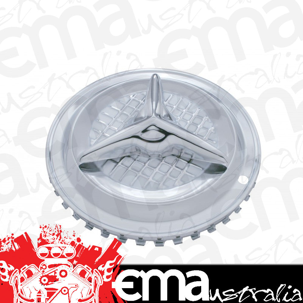 UPI Reproductions UPSHC01-15 Chrome Fiesta Wheel Covers suit 15" Rims (Set of 4)