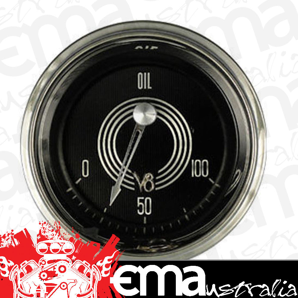 Classic Instruments V8SR81SHC V8 Speedster 2-1/8" Oil Pressure