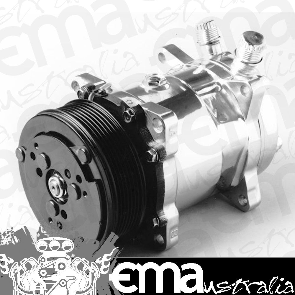 Vintage Air | VA04808-VUA | SD508 Double V-Groove Pulley A/C Compressor