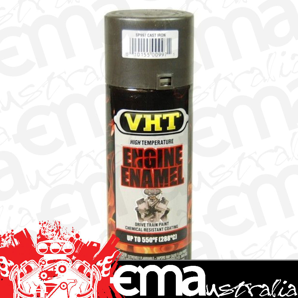 VHT Paints VHTSP997 Nu-Cast Engine Enamel Spray Paint 11oz Cast Iron Grey