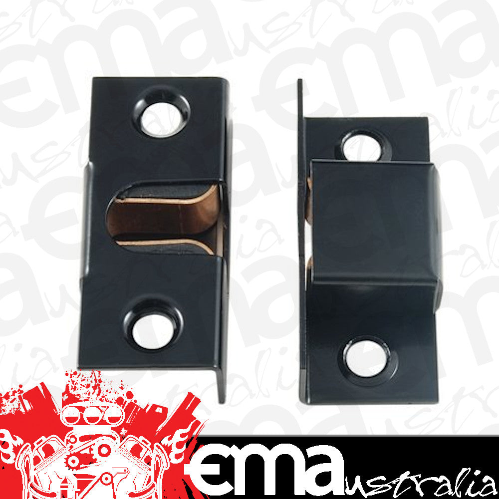 Vintique Inc Female Door Dovetails (Black) (Suit 1932-36 Ford Roadster & Phaeton) (VI18-35576-BS)