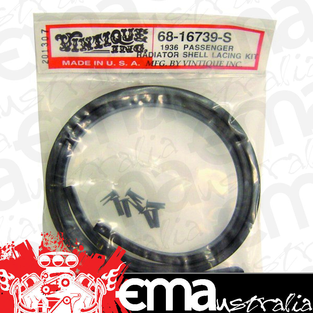 Vintique Inc Grill To Bonnet Lace Kit (Suit 1936 Ford Passenger Car) (VI68-16739-S)