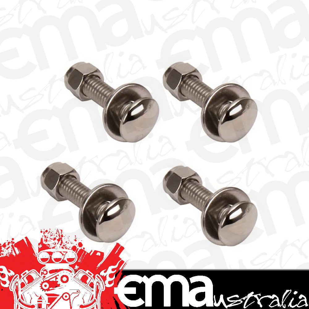 Vintique Inc S/S Headlight Bar Bolt Set (Suit 1928-31 Ford) (VIA-13130-MBSS)