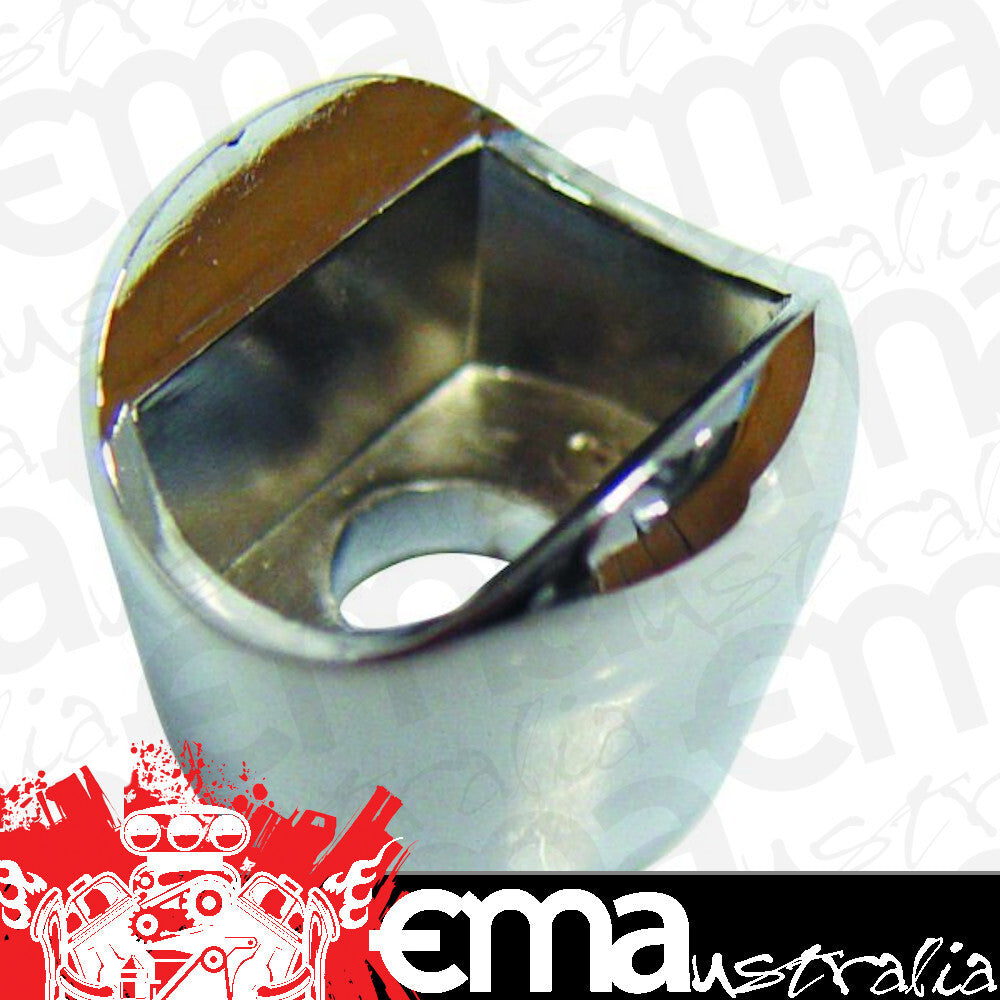 Vintique Inc Chrome Windshield Frame Cone (Suit 1916-31 Ford Open Car) (VIA-37154-R)