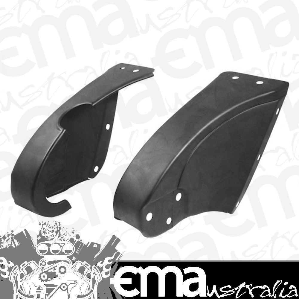 Vintique Inc Steel Rear Frame Horn Covers (Suit 1932 Ford) (VIB-16399)