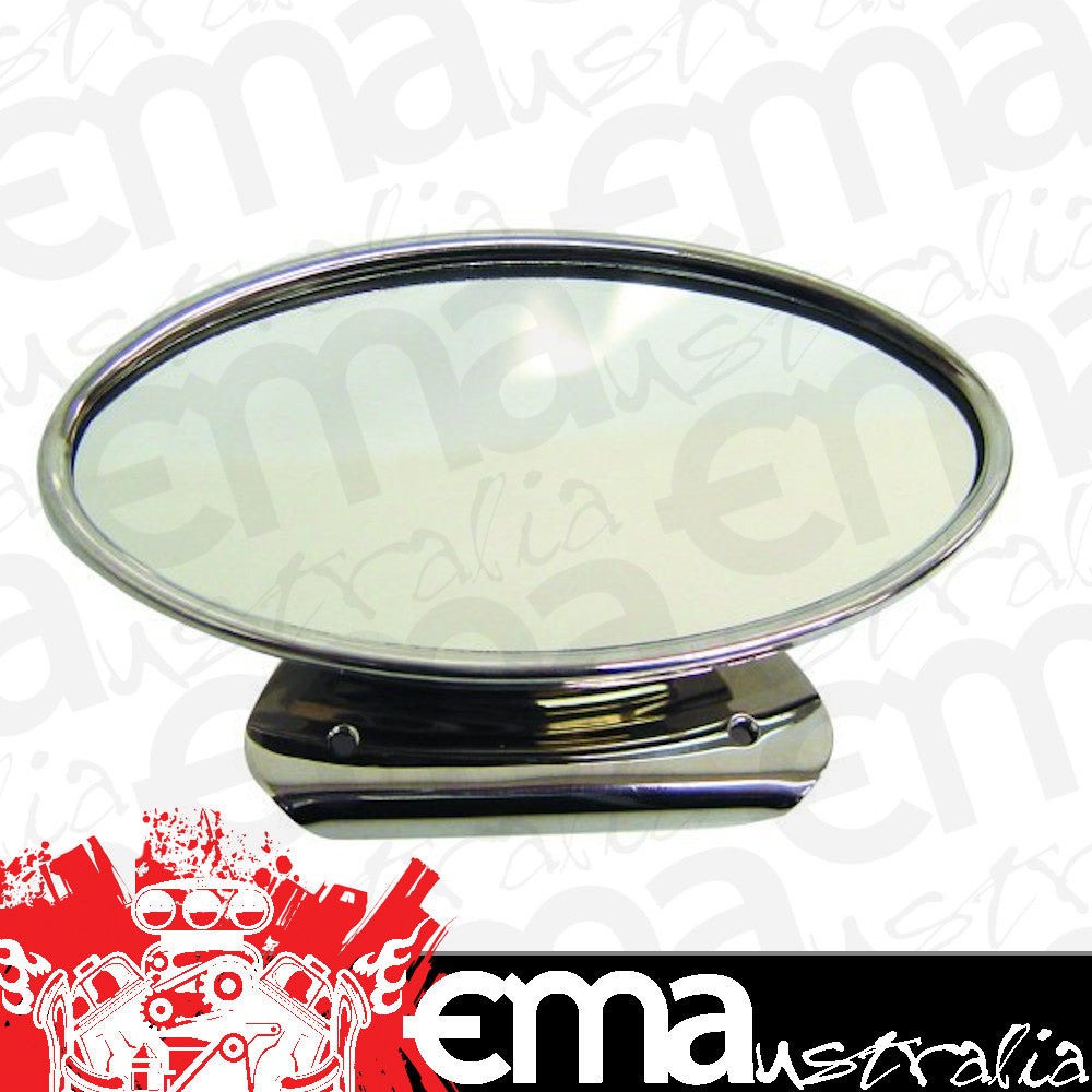 Vintique Inc S/S Interior Rear View Mirror (Suit 1932 Ford Open Car) (VIB-17681-SR)