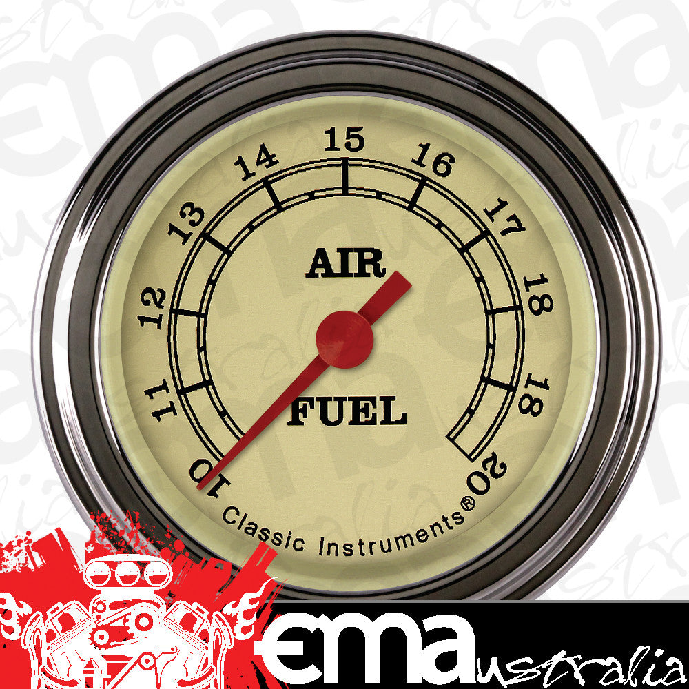 Classic Instruments VT194SLF Vintage 2-1/8" Air Fuel Ratio Gauge