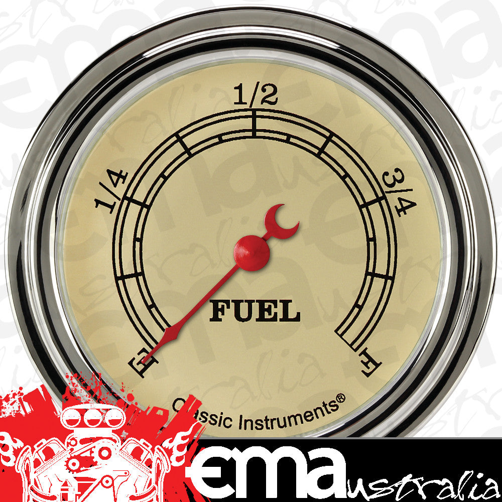 Classic Instruments VT309SLF Vintage 2 5/8" Fuel Gauge