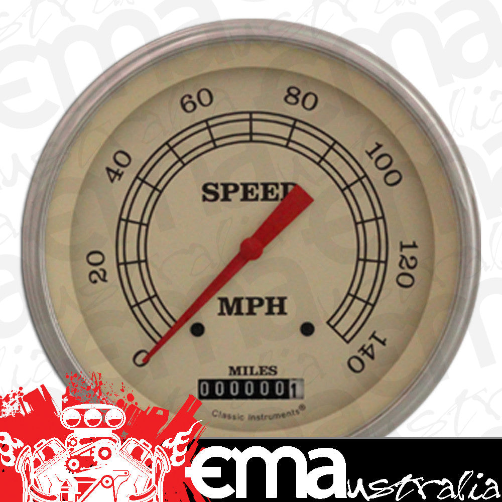 Classic Instruments VT56SLF Vintage - Speedometer Gauge 4-5/8"