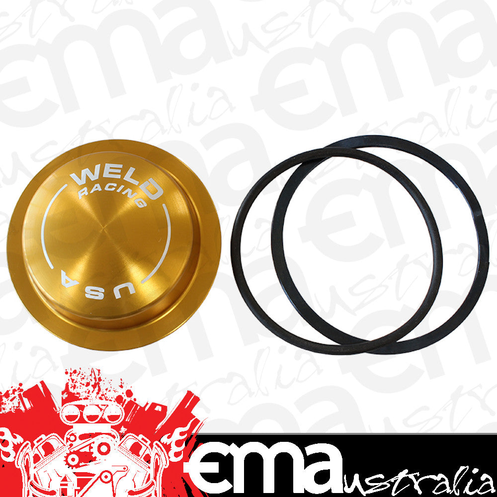 Weld Racing WEC0323 Billet Alum Dust Cap *suit Sprintcar Style Hub*
