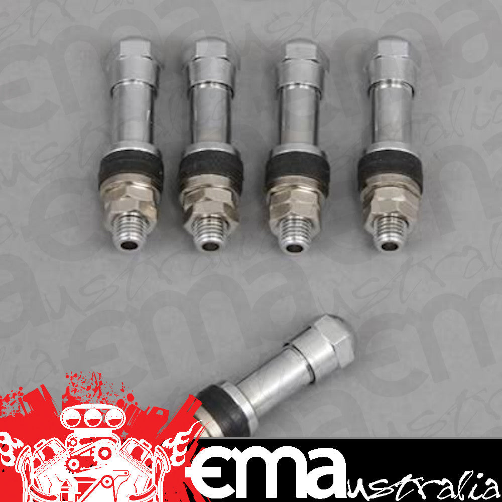 Weld Racing WEP613-0350 Valve Stems & Valve Caps (5 Pack) Suit Spindle Front S And Magnum