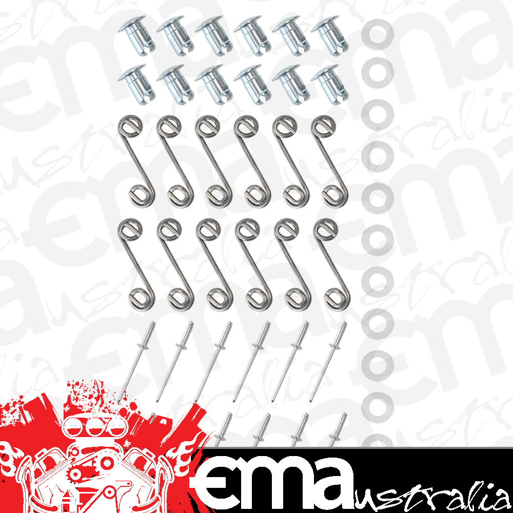Weld Racing WEP650-4600 Sprint Mud Cover Fastener Kit