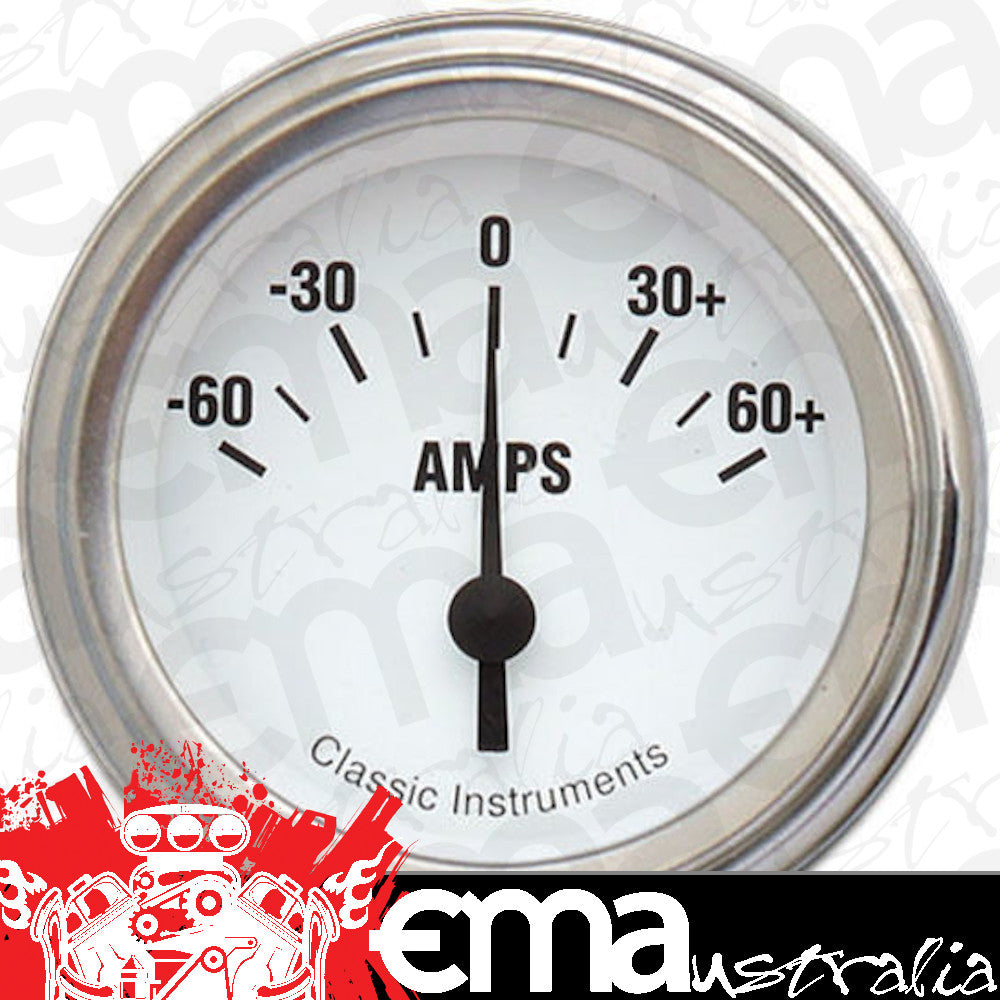 Classic Instruments WH66SLF White Hot 2-1/8" Amps