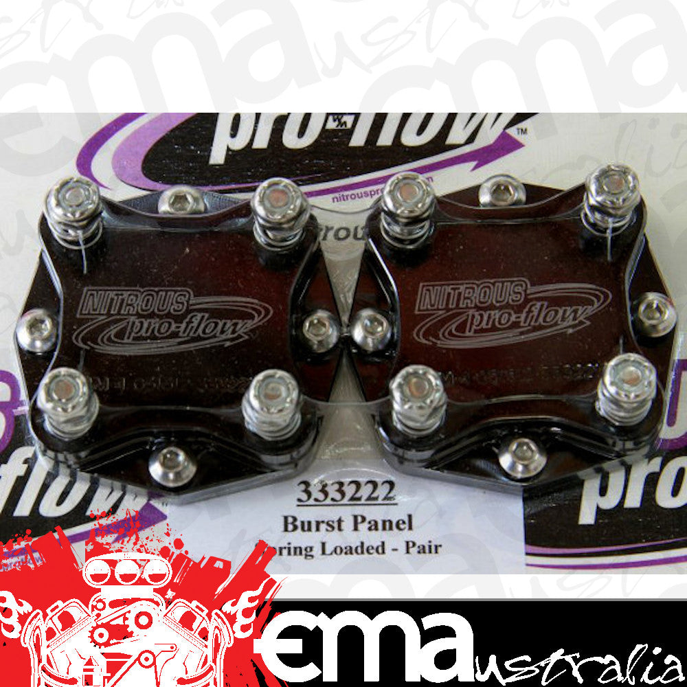 Wilson WI333222 Nitrous Manifold Pressure Relief Valve Set