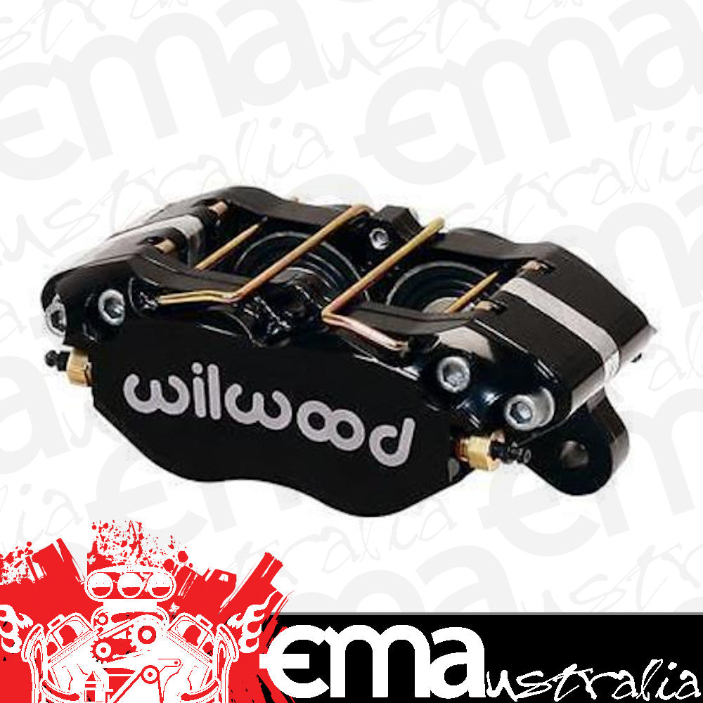 Wilwood Disc Brakes WIL120-11481 120-11481 Dynapro Lug Mount Calipers 4 Piston Lug Black