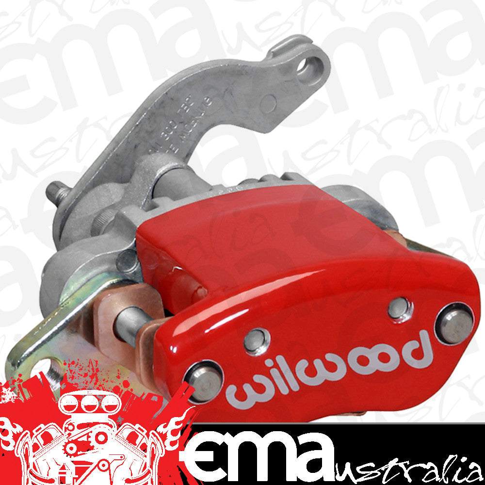 Wilwood Disc Brakes WIL120-12069-RD CALIPER-MC4-R/H - RED (WB120-12069-RD)
