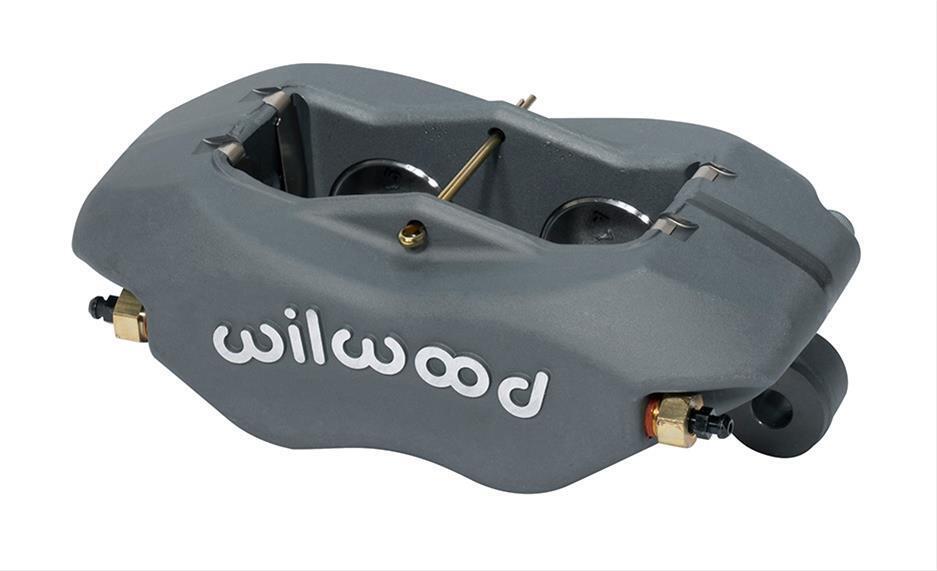 Wilwood WIL120-6818 Dynalite 4 Spot Caliper 13" x .38" Rotor Lug Mount Gray Anodized