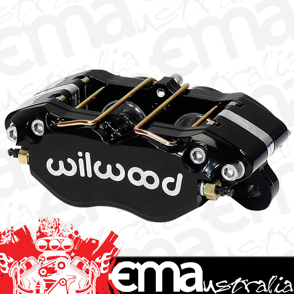 4 Piston Dynapro Lug Mount Caliper (1.75"/1.75" Bore Size, 0.38" Disc Width, 7812 Pad Plate) (WB120-9695-SI)
