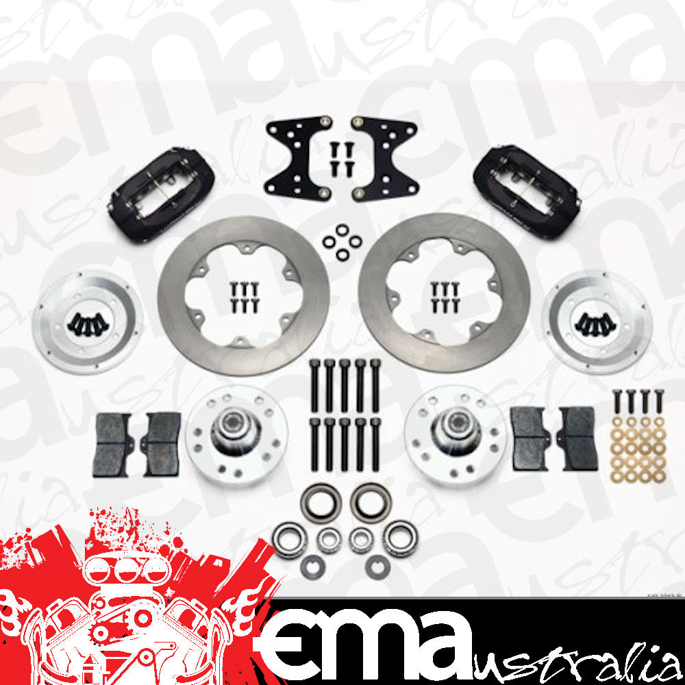 Dynalite Drag Race Front Hub Kit (Solid Rotor) (Suit Mustang II 1974-78) (WB140-1013-B)