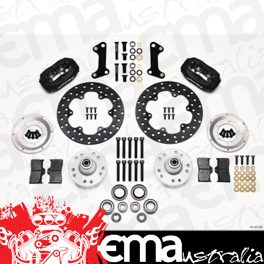 Dynalite Drag Race Front Hub Kit (Drilled Rotor) (Suit Camaro 1967-69, Chevelle 1967-72, also Holden HQ - on, Torana and Commodore to VL Modifications
