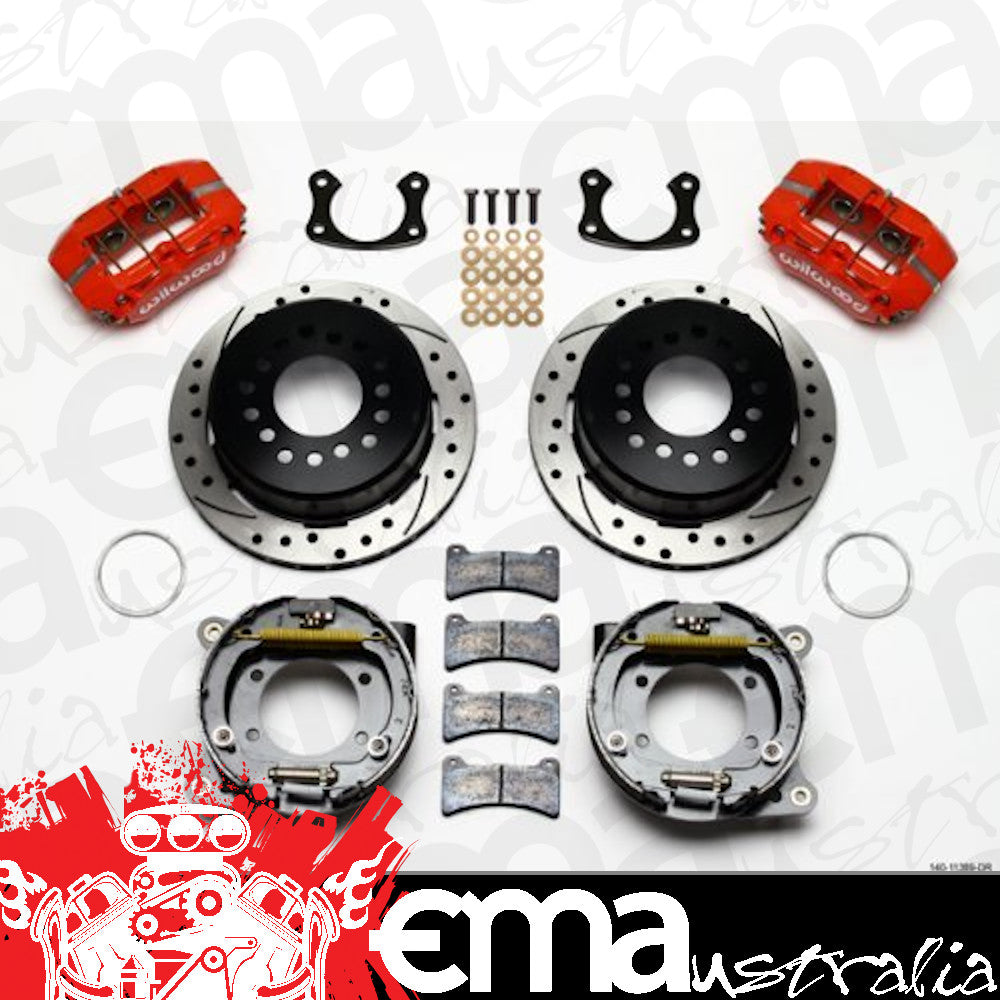 Dynapro Low-Profile Rear Park Brake Kit (Suit Big Ford New Style, 2.5" Axle Offset) (WB140-11389-DR)