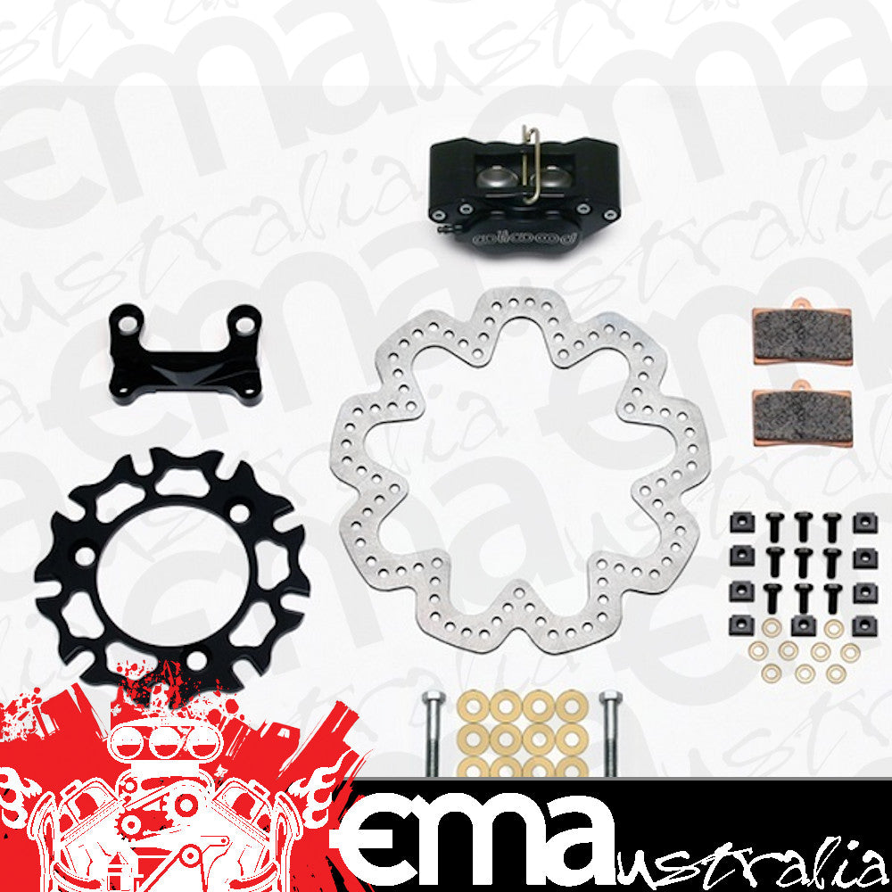 GP320 Left Front Brake Kit - 4-Piston 10.5" (Suit Sprint Car With Stainless Steel Rotor) (WB140-11773)