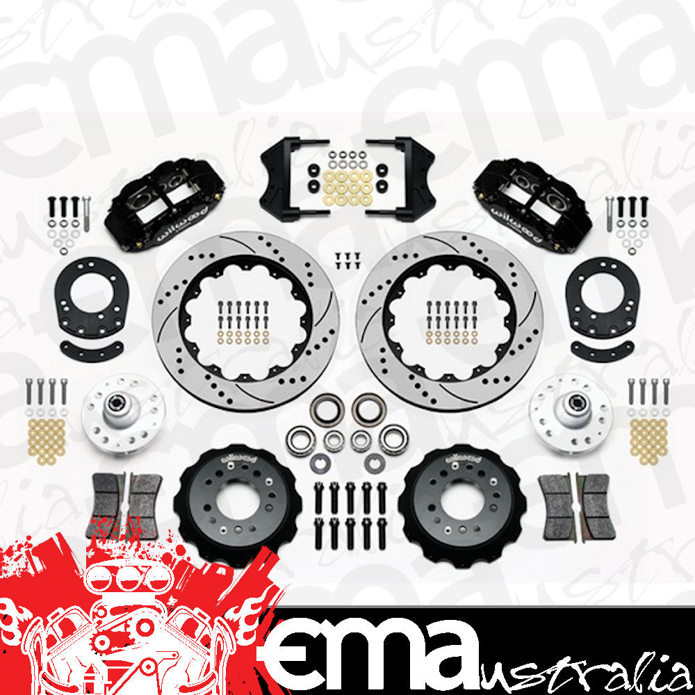 Wilwood WB140-12638-D Forged Narrow Superlite 6R Front Big Brake Kit - 6-Piston 14" (Suit 63-69 Ford Fairlane, Falcon, Ranchero, Torino & 63-67 Mercur