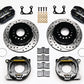 Dynapro Dust-Boot Rear Brake Kit - 4-Piston 12.19" (Suit Ford Big Bearing With 2.36 Offset & Internal Park Brake) (WB140-13204-D)