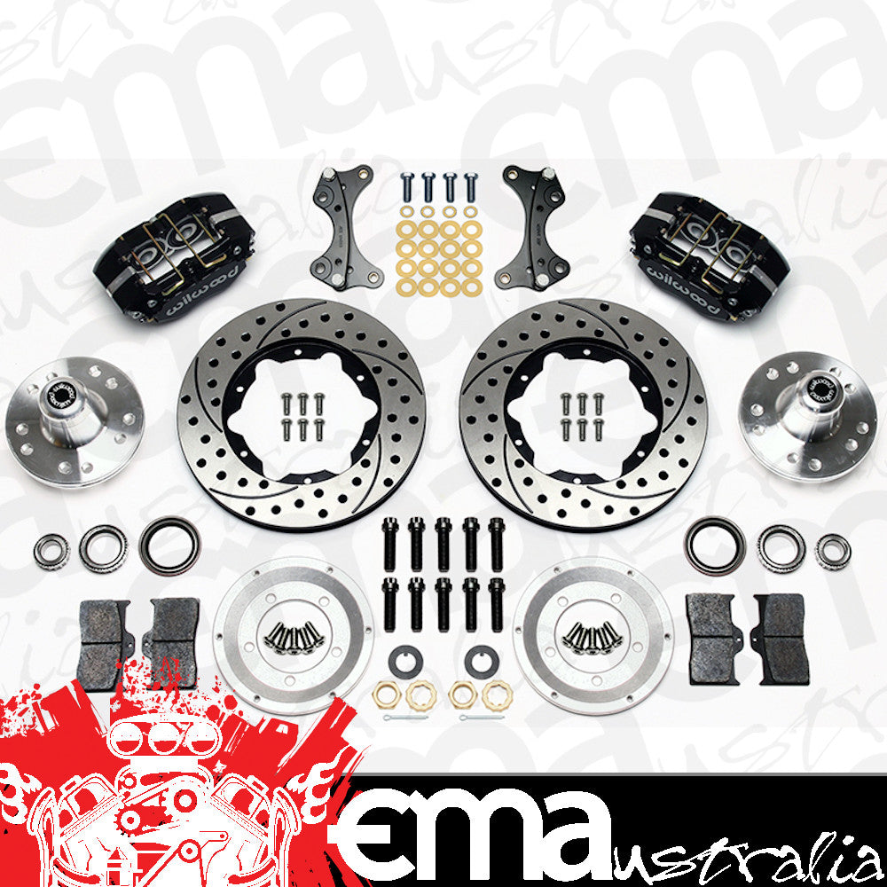 DUSTBOOT FRONT KIT 11" DRILLED (WB140-13345-D)