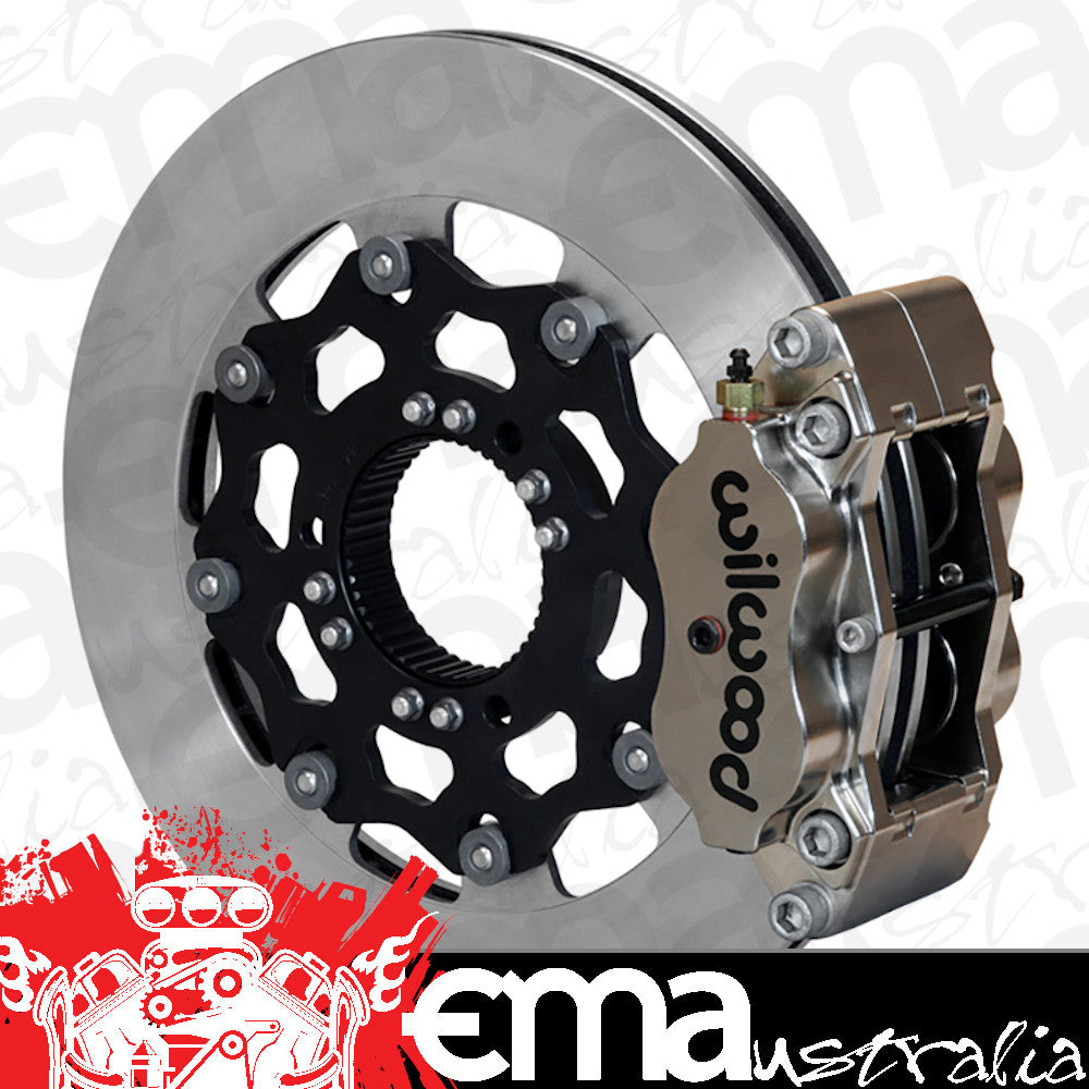 Billet Narrow Dynalite Radial Mount Sprint Inboard Brake Kit (1.75"/1.75" Bore Size, 0.81" Disc Width, 7816 Pad Plate) (WB140-13496)
