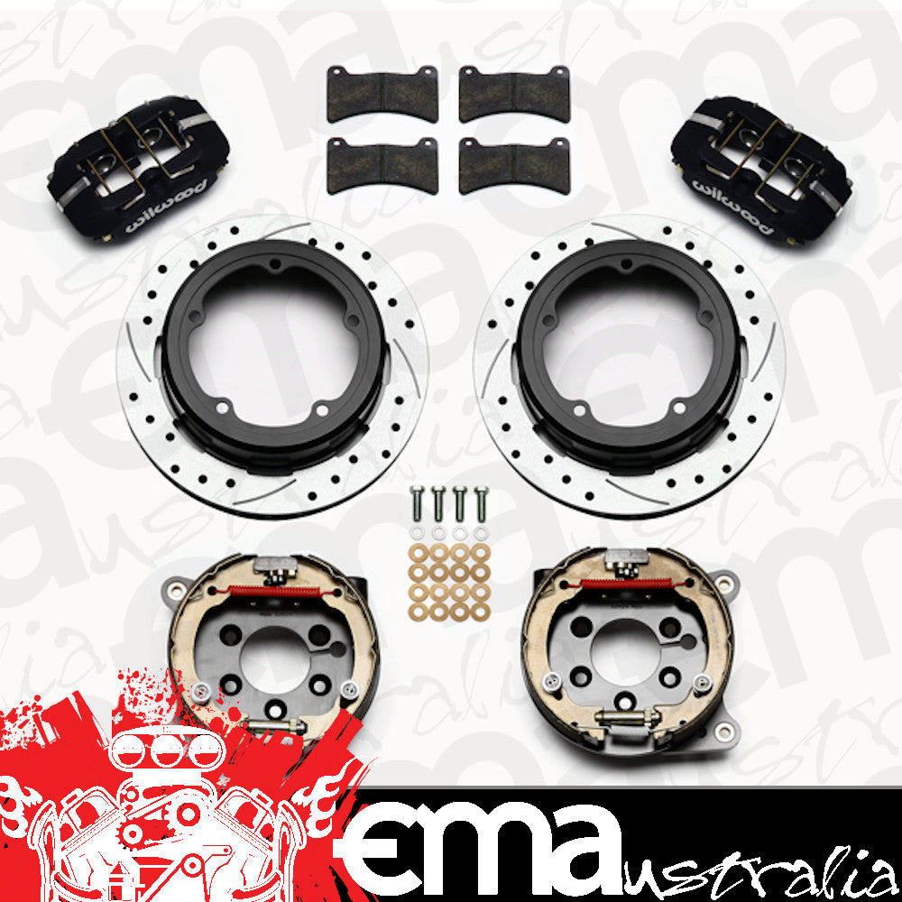 Dynapro Low-Profile Rear Parking Brake Kit (Suit Strange Engineering Rear Floater Kit STF5010) (WB140-13952-D)
