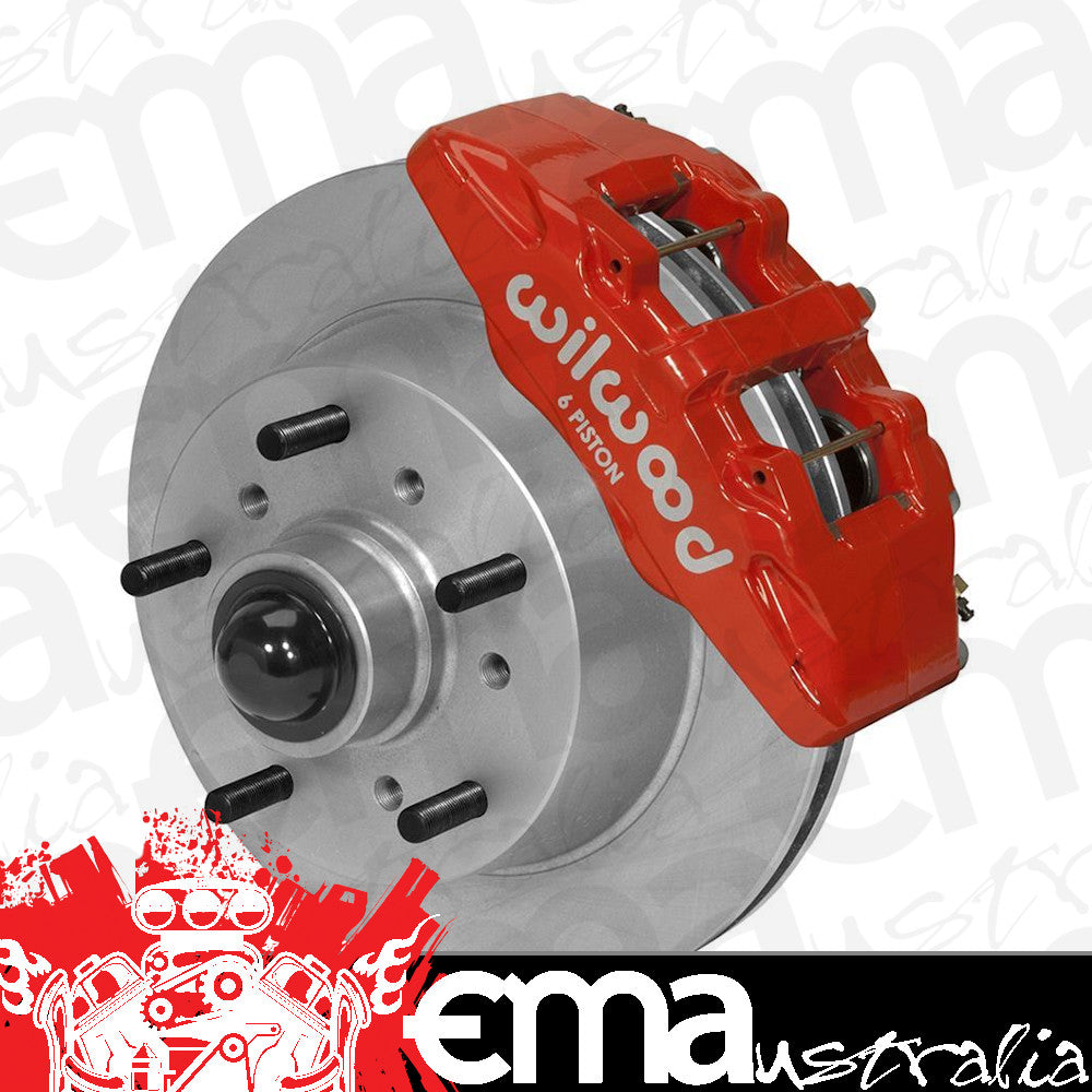 Wilwood Disc Brakes WIL140-14607-R WB140-14607-R Classic Series Dynapro 6 Front Brake Kit Suit 57-67 Ford F100 Truck (DP6)