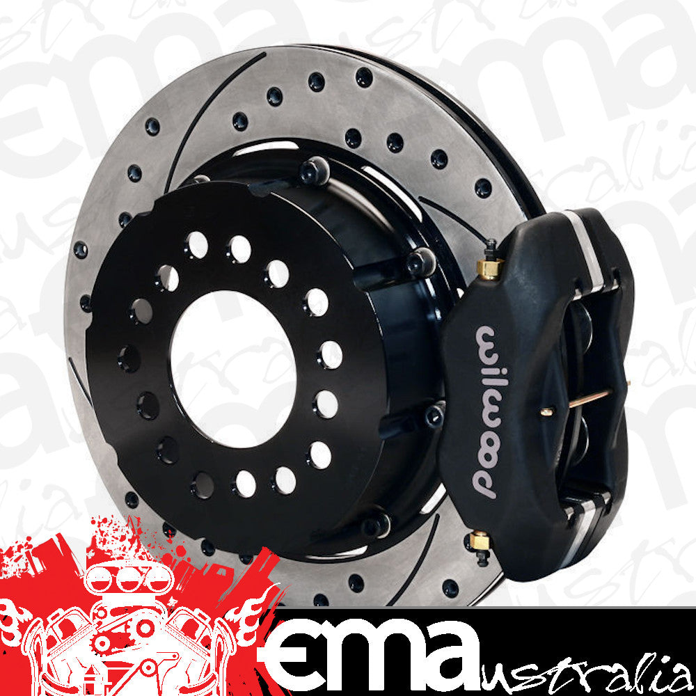 Wilwood 140-2115-BD Rear Brake Kit 2.36" Axle Offset Fordged Dynalite for Ford