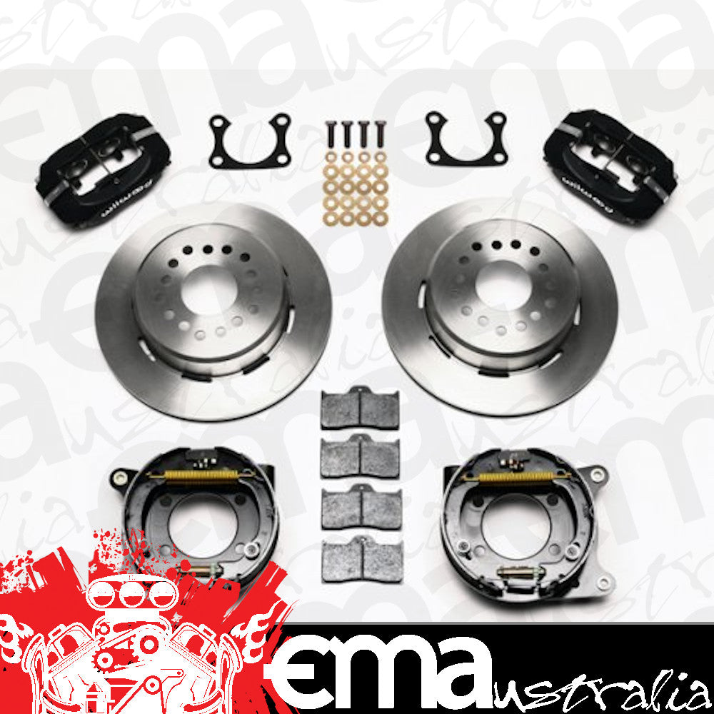 Forged Dynalite Rear Parking Brake Kit (Suit Big Ford, 2.36" Axle Offset) (WB140-7139)