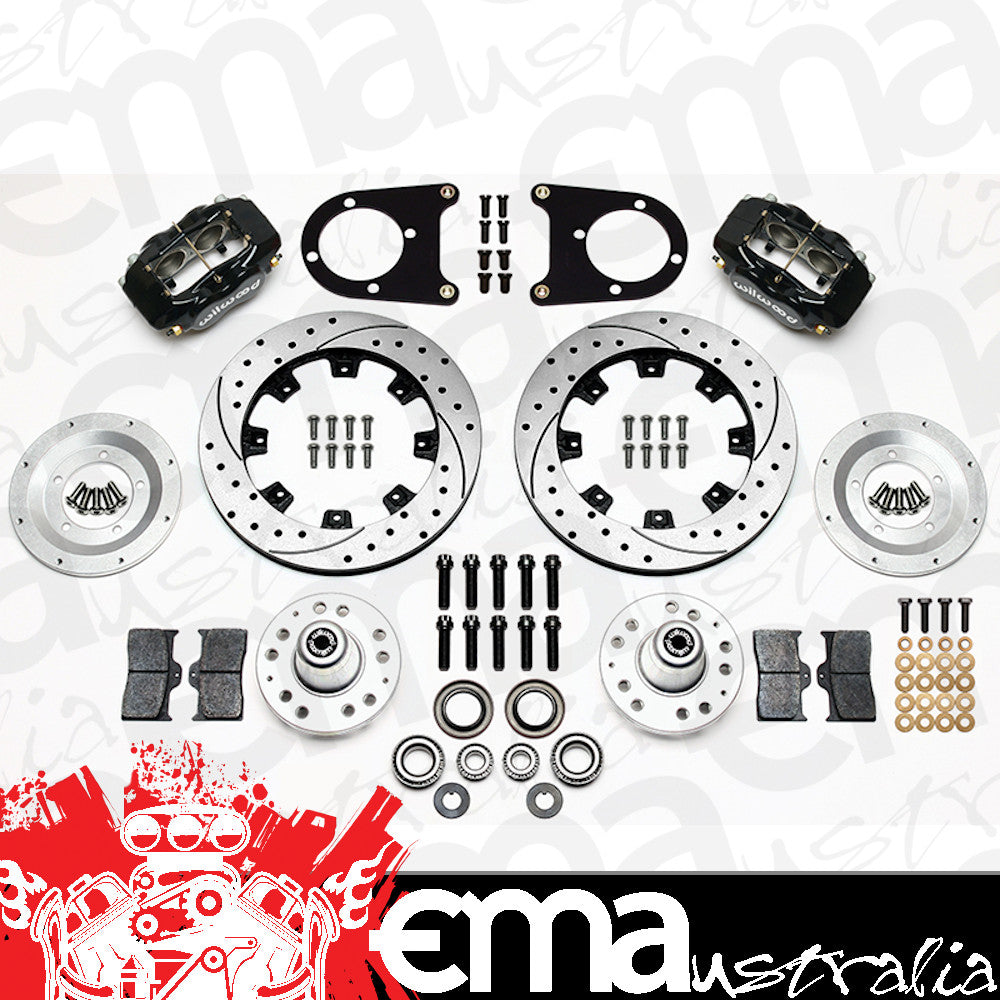 WILWOOD 4 PISTON FRONT KIT (WB140-8583-D-DB)