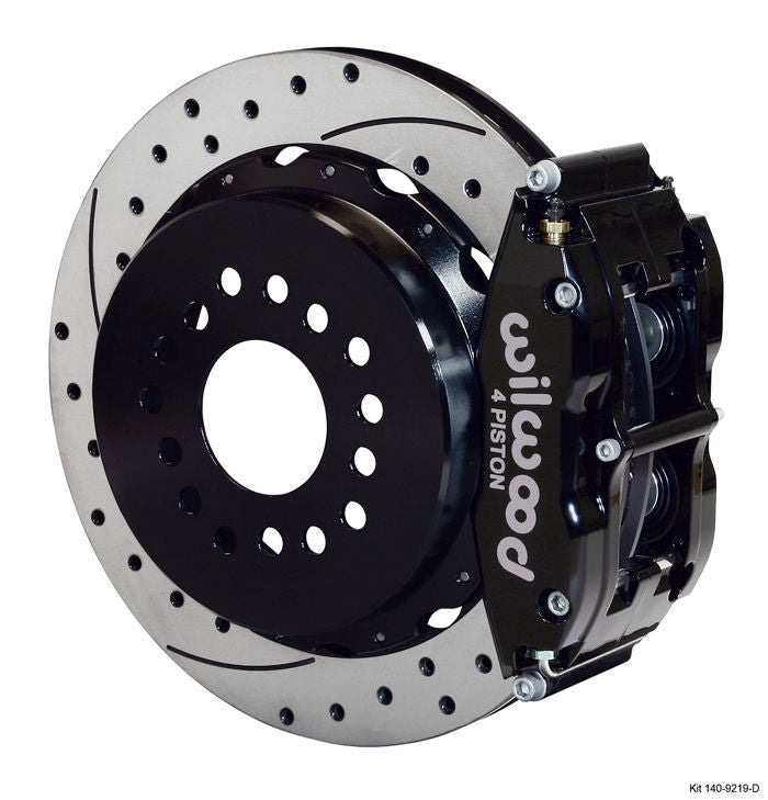 WILWOOD NARROW SUPERLITE BIG REAR PARK BRAKE KIT OLDS/PONTIAC WB 140-9224-D