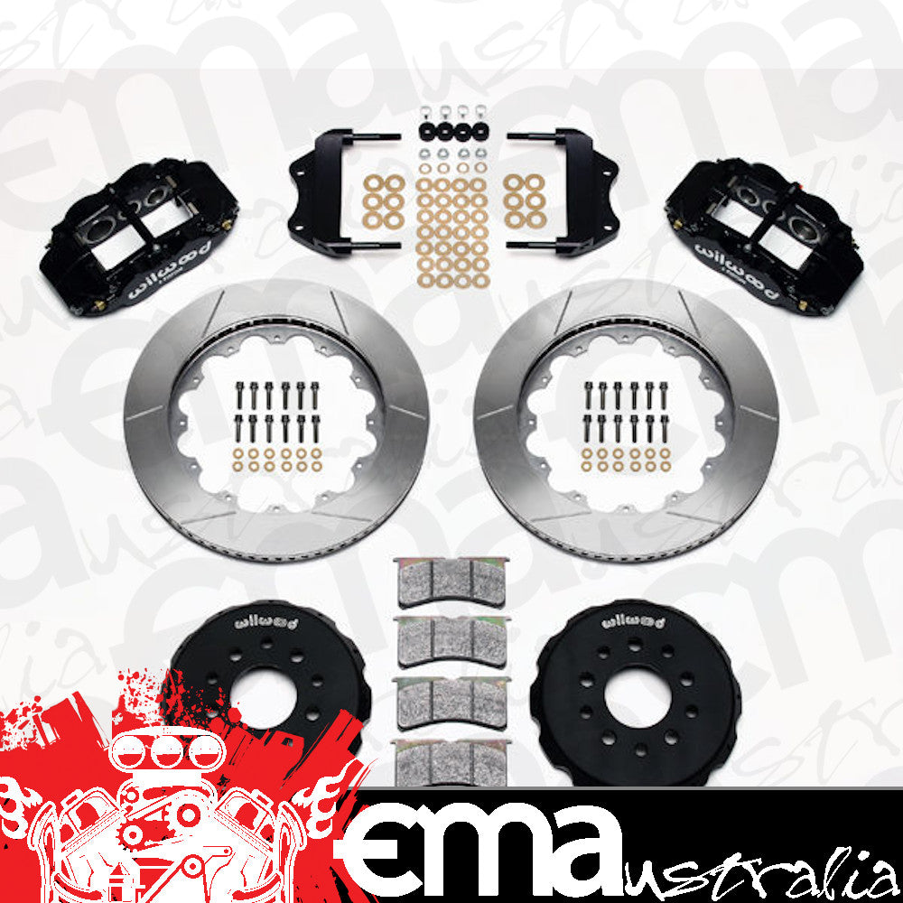 Holden Commodore & Monaro VT, VX, VY, VZ 18" or larger rims only SUPERLITE 6R 355MM FRONT BRAKE KIT VT-VZ WB 140-9296 Wilwood Disc Brakes WIL140-9296