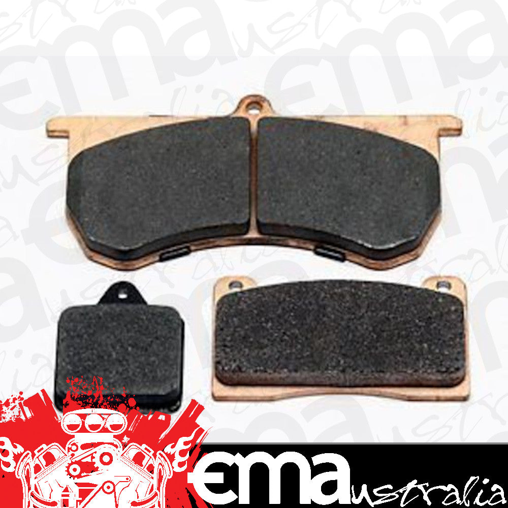 Narrow Dynalite (NDL) Series Calipers 150-7504K Brake Pad Set CN Compound for (set 4) Wilwood Disc Brakes WIL150-7504K