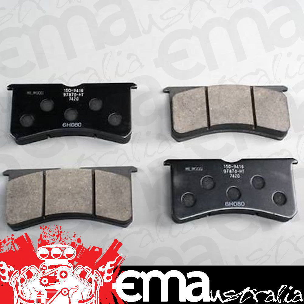 Wilwood 150-9416K Smart Pad Brake Pad Set for Superlite 4-6 Series Calipers