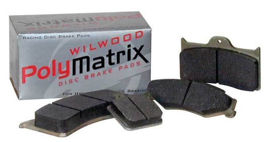 PolyMatrix Brake Pad Set with B Compound (Suit Billet Dynalite Caliper with Cotter Pin) (WB15B-3991K)