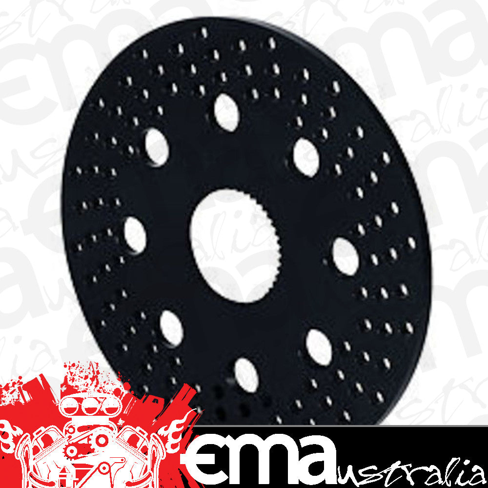 Wilwood Disc Brakes WIL160-3275 160-3275 Aluminium Cross Drilled Spline Mount Rotor Black 10.95 x.31"