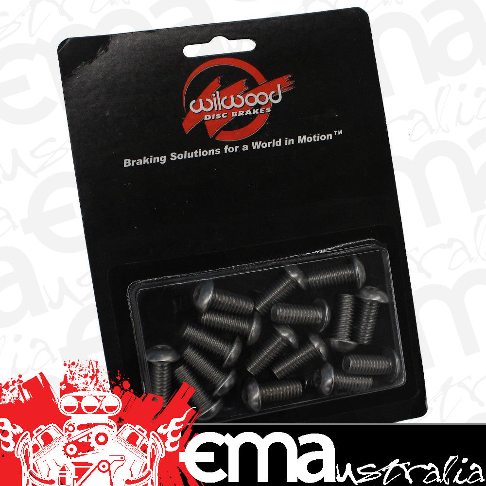 Wilwood Disc Brakes WIL230-12120 Rotor to Adapter Bolt Kit 5/16-18 x 0.75" Torx 16 Pack