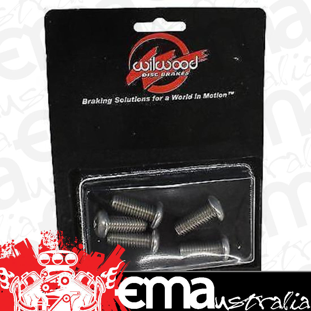 Universal 230-3829 Brake Rotor to Hub Bolt Kit 3/8"-18 X 1" UHL Torx Head Wilwood Disc Brakes WIL230-3829
