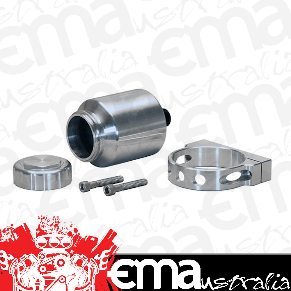 Billet Remote Reservoir Kit (Suit Brake & Clutch Master Cylinder, 4oz (120ml)) (WB260-12697)