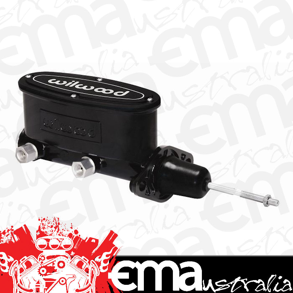 WILWOOD TANDEM MASTER CYLINDER 15/16" BORE WB260-13375-BK BLACK ALLOY