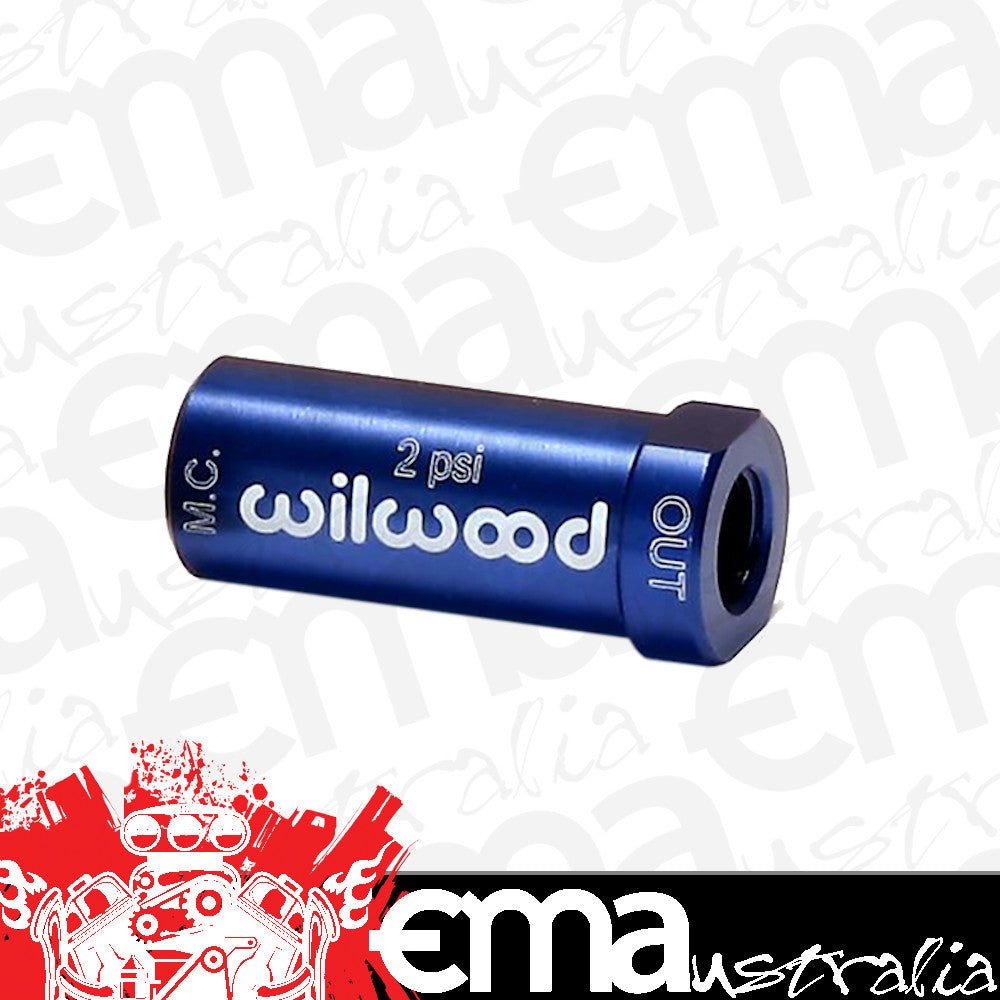 Residual Pressure Valve (Blue - 2psi (No Fitings)) (WB260-13706)
