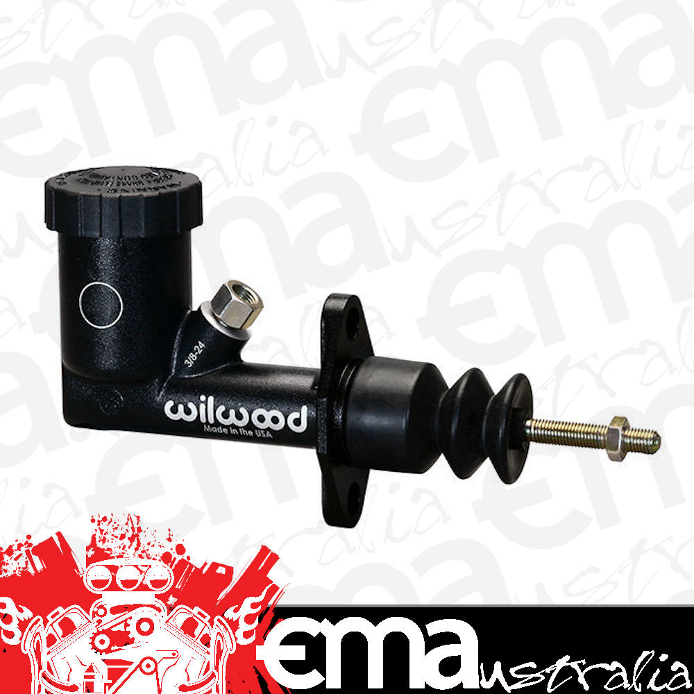 WILWOOD GS COMPACT INTERGRAL MASTER CYLINDER WB260-15096 BLACK 5/8" BORE