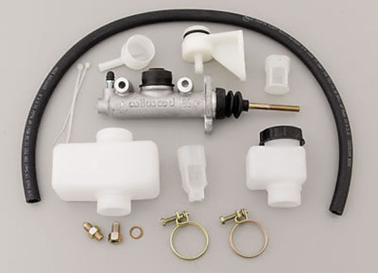 Wilwood Compact Remote Master Cylinder Reservoir | - 4 oz Aluminum Gray (260-16391)