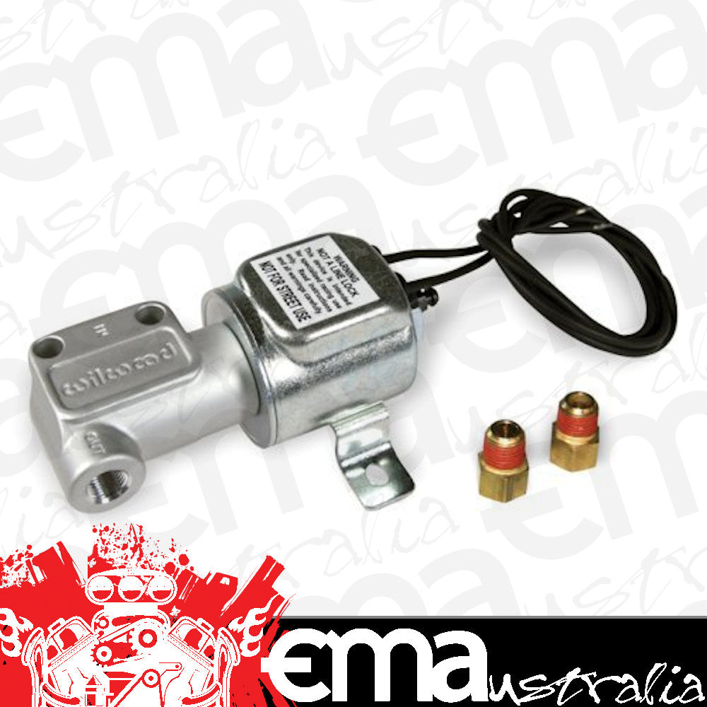 Wilwood WB260-9921 Brake Shut Off Valve Solenoid Activated 1/8" NPT Threads