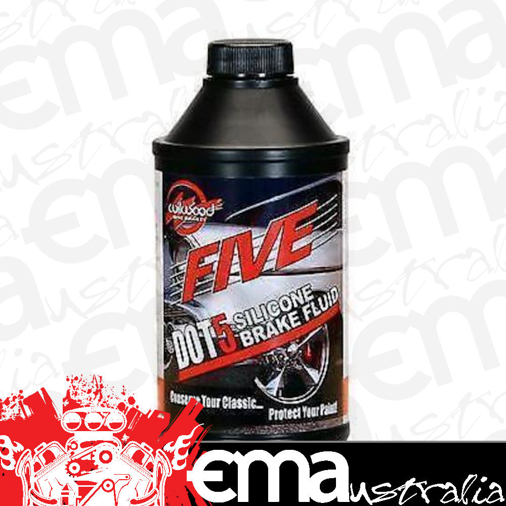 Wilwood Disc Brakes WIL290-11084 290-11084 Silicone Dot 5 Brake Fluid 12 oz (335 ml)